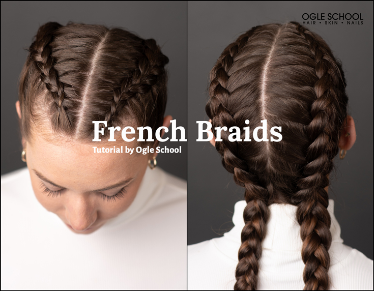 Braid 11-Half Up French Braids